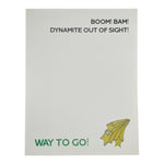 Boom! Bam! Dynamite! Card