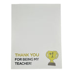 Thank You for Being My Teacher Card