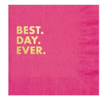 Best Day Ever Cocktail Napkins