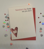 Valentine's Day Sucks Card